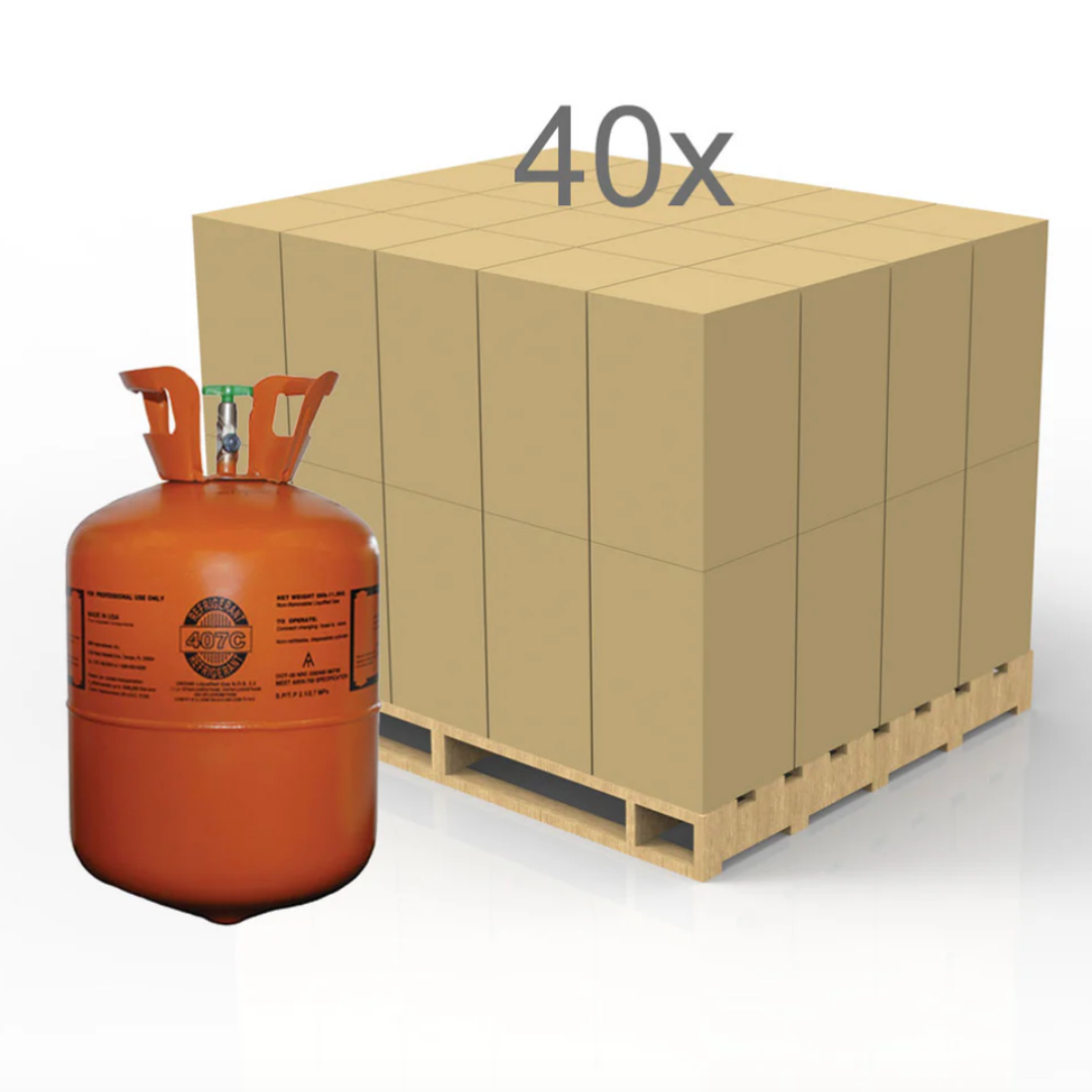 R-407C Refrigerant 25 lb - Factory Sealed